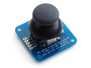 Adafruit Analog 2-axis Thumb Joystick with Select Button and Breakout Board