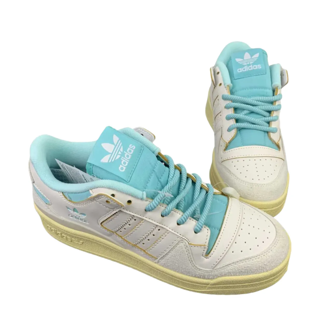 Adidas Forum Low White Light Blue Sneaker