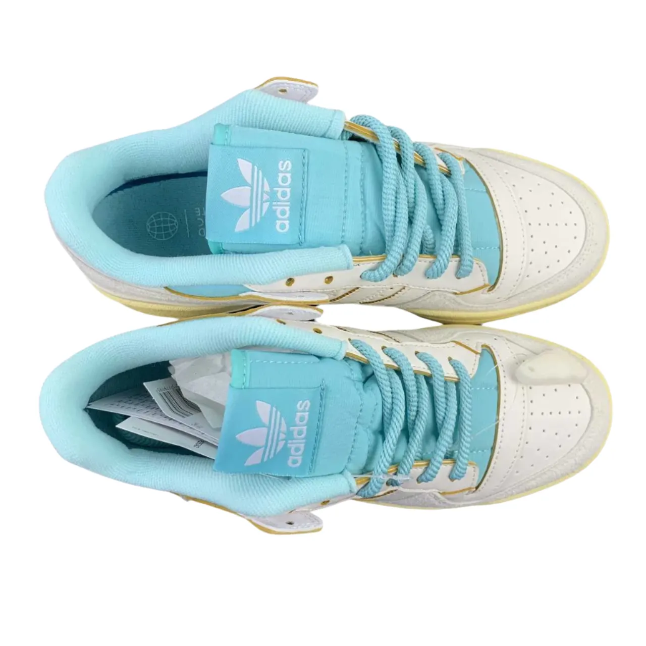 Adidas Forum Low White Light Blue Sneaker