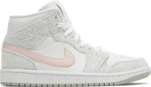 Air Jordan 1 Mid SE 'White Light Iron Ore' (W)
