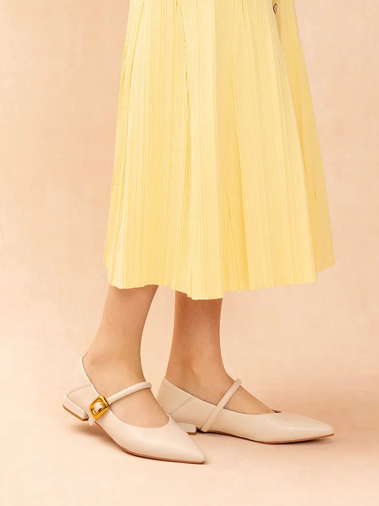 Alexis Pointed Toe Mary Janes