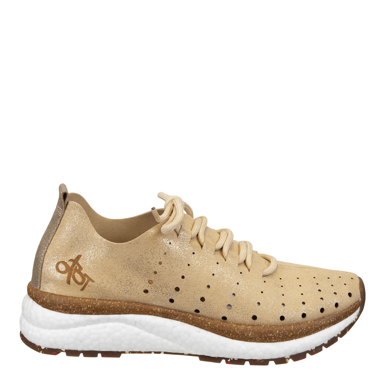 ALSTEAD in GOLD Sneakers