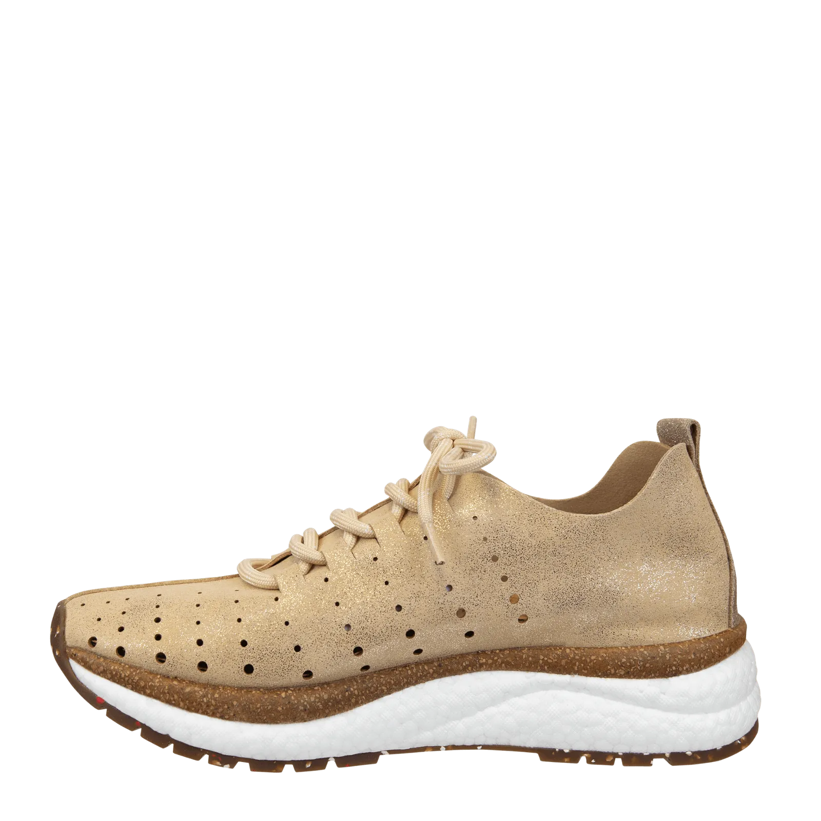 ALSTEAD in GOLD Sneakers