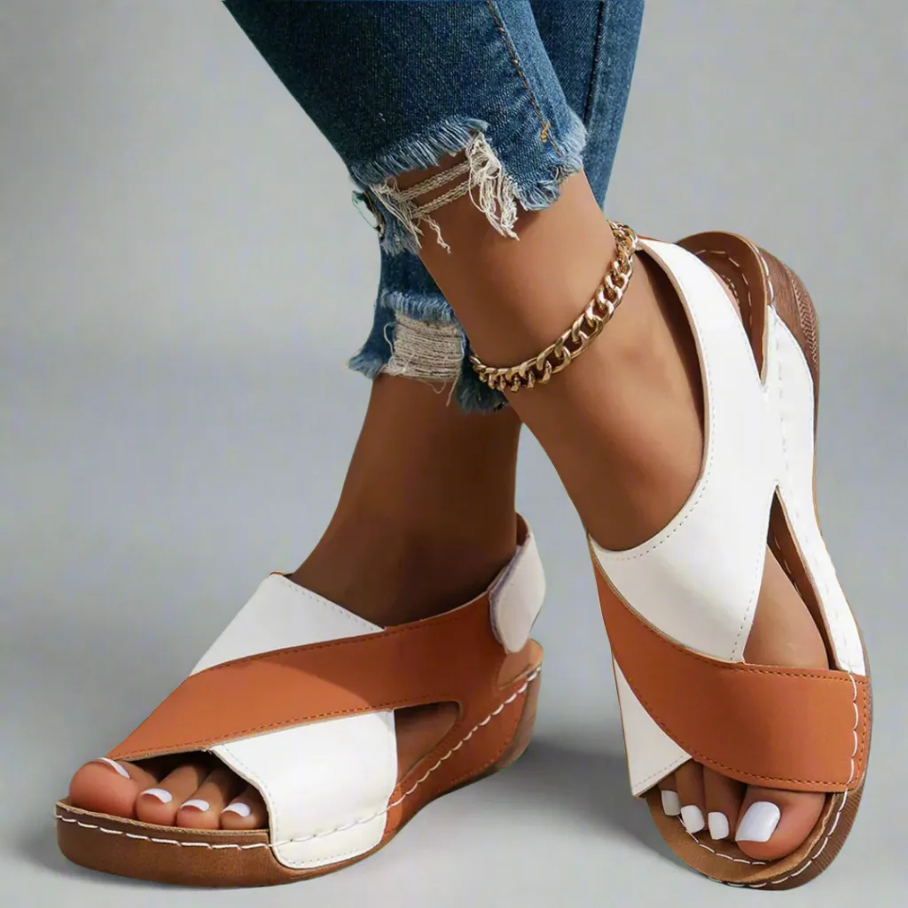 Alwine | Premium Handmade Wedge Sandals