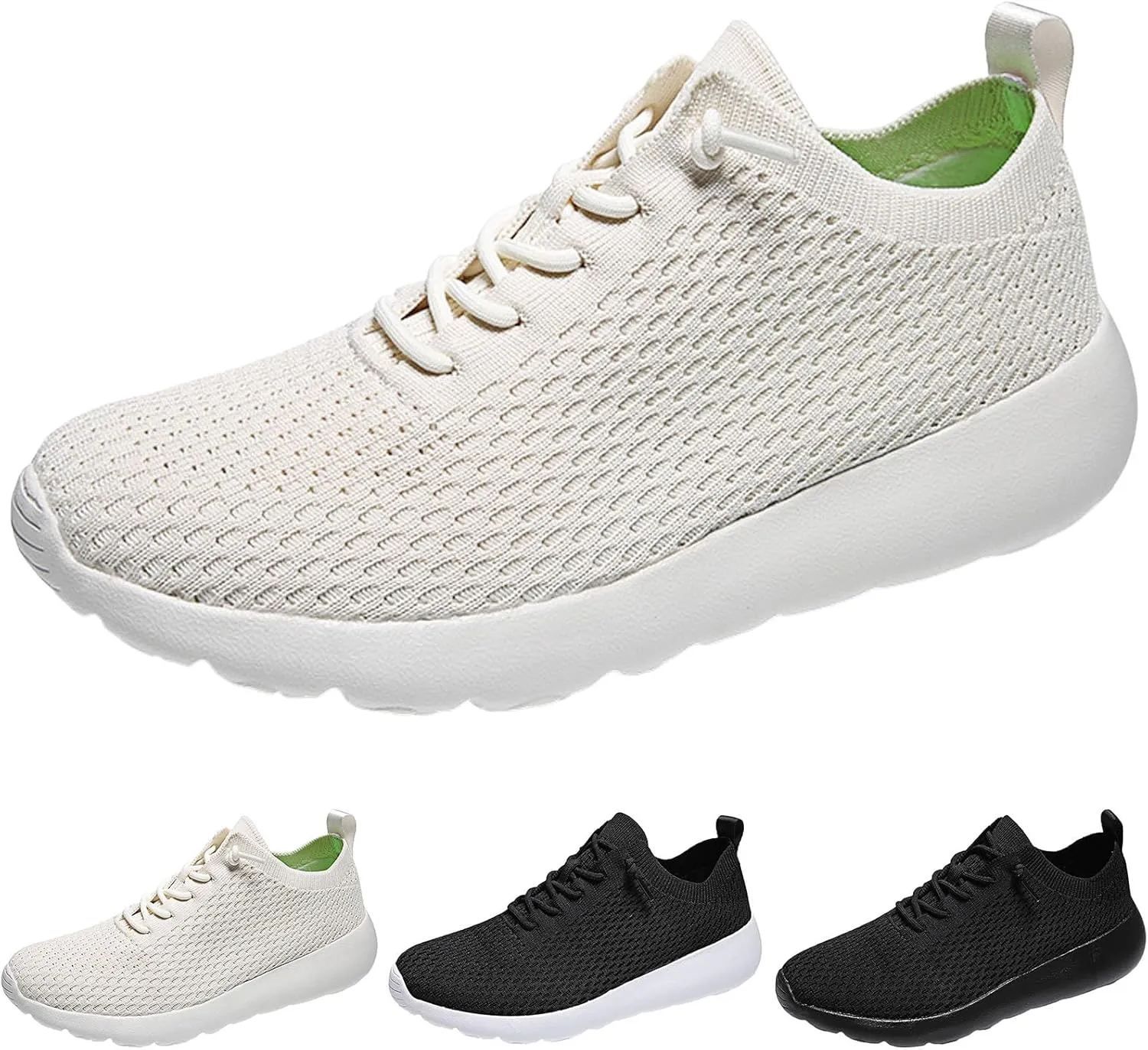 Athletic Fashion Sneakers for Men Comfortable Lightweight Casual Walking Shoe Hook and Loop Orthopedic Sneakers