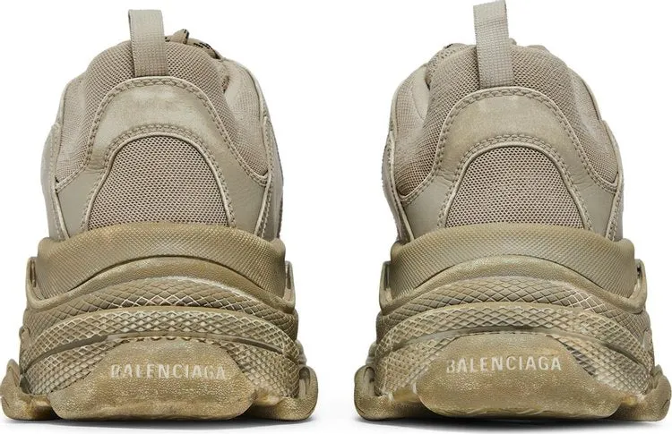 Balenciaga Triple S Sneaker Light Beige Faded, cream