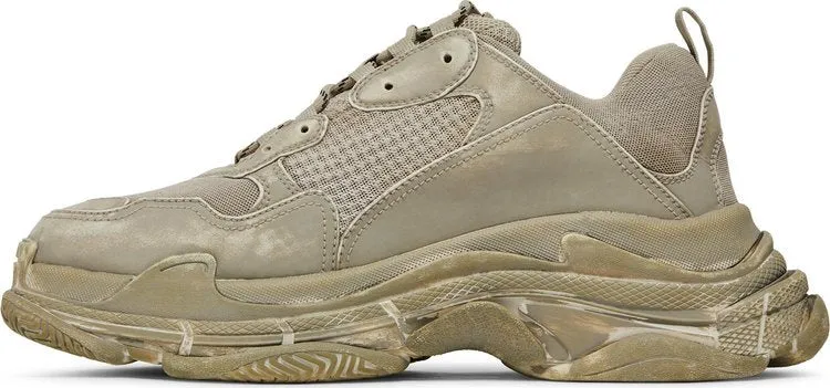 Balenciaga Triple S Sneaker Light Beige Faded, cream