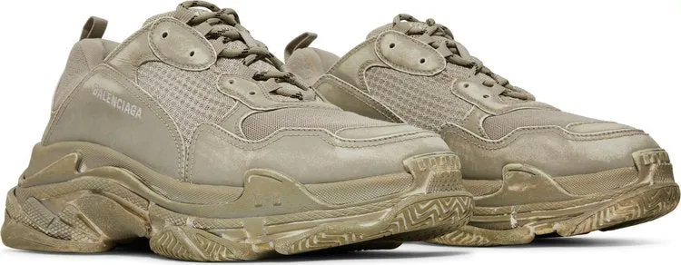 Balenciaga Triple S Sneaker Light Beige Faded, cream