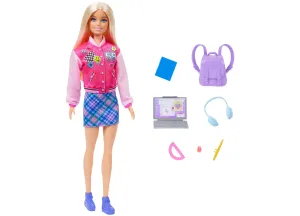 Barbie I Love School Toy Set - Blonde Doll with 7 Accessories