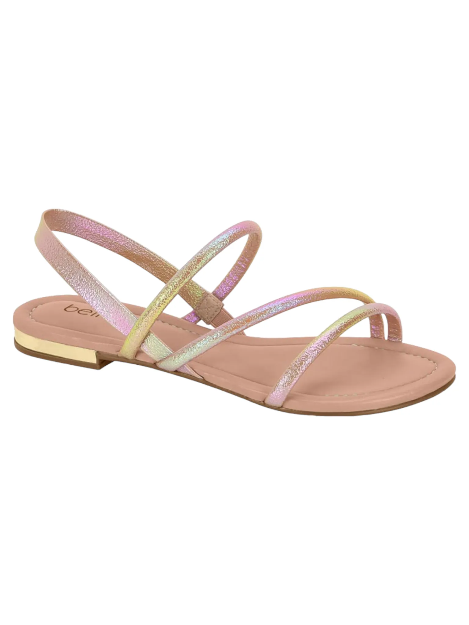 Beira Rio Ladies Comfort Multi-Strap Glittery Sandals (Only Size 38/7)
