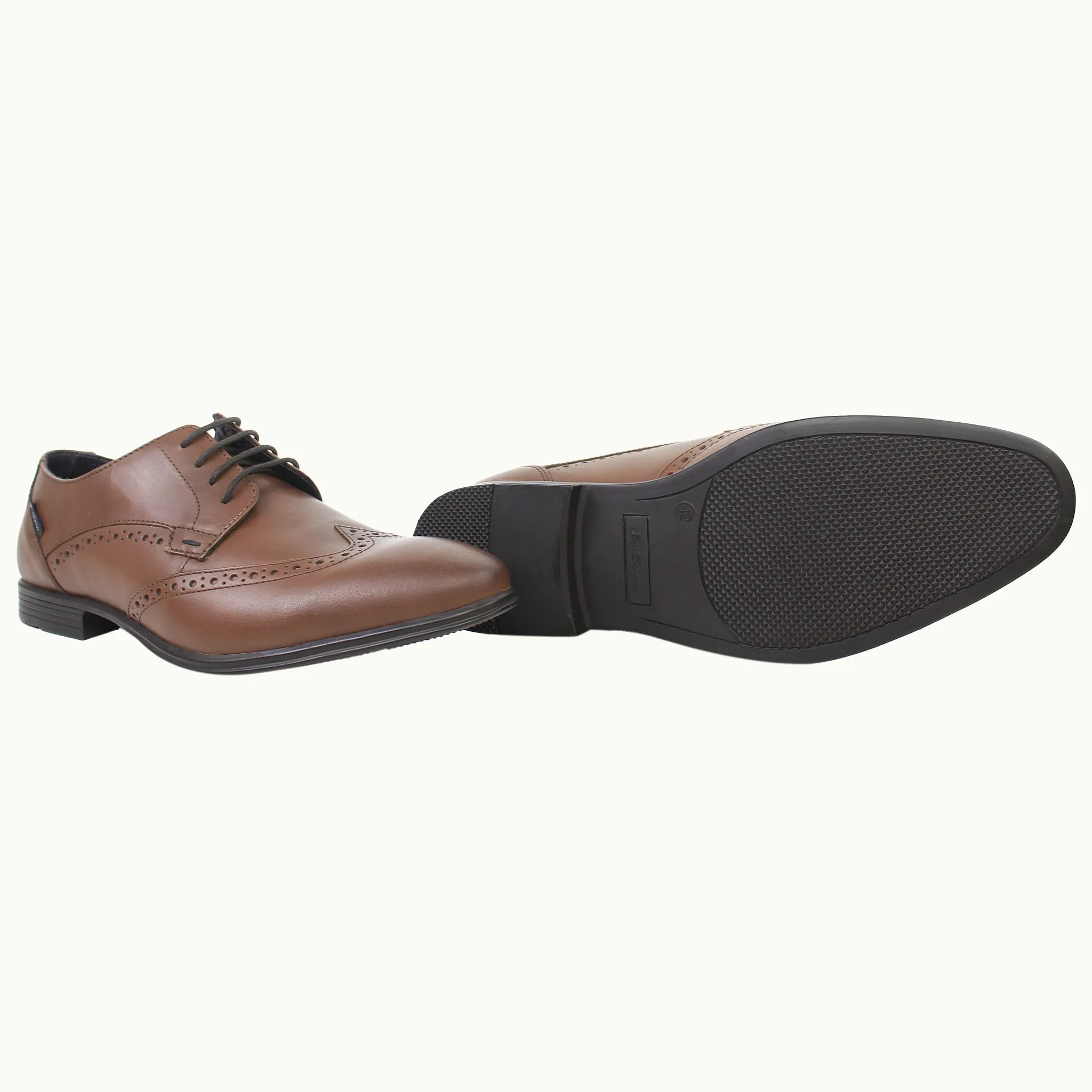 Ben Sherman Leadhall Mens Brown Shoes NO BOX