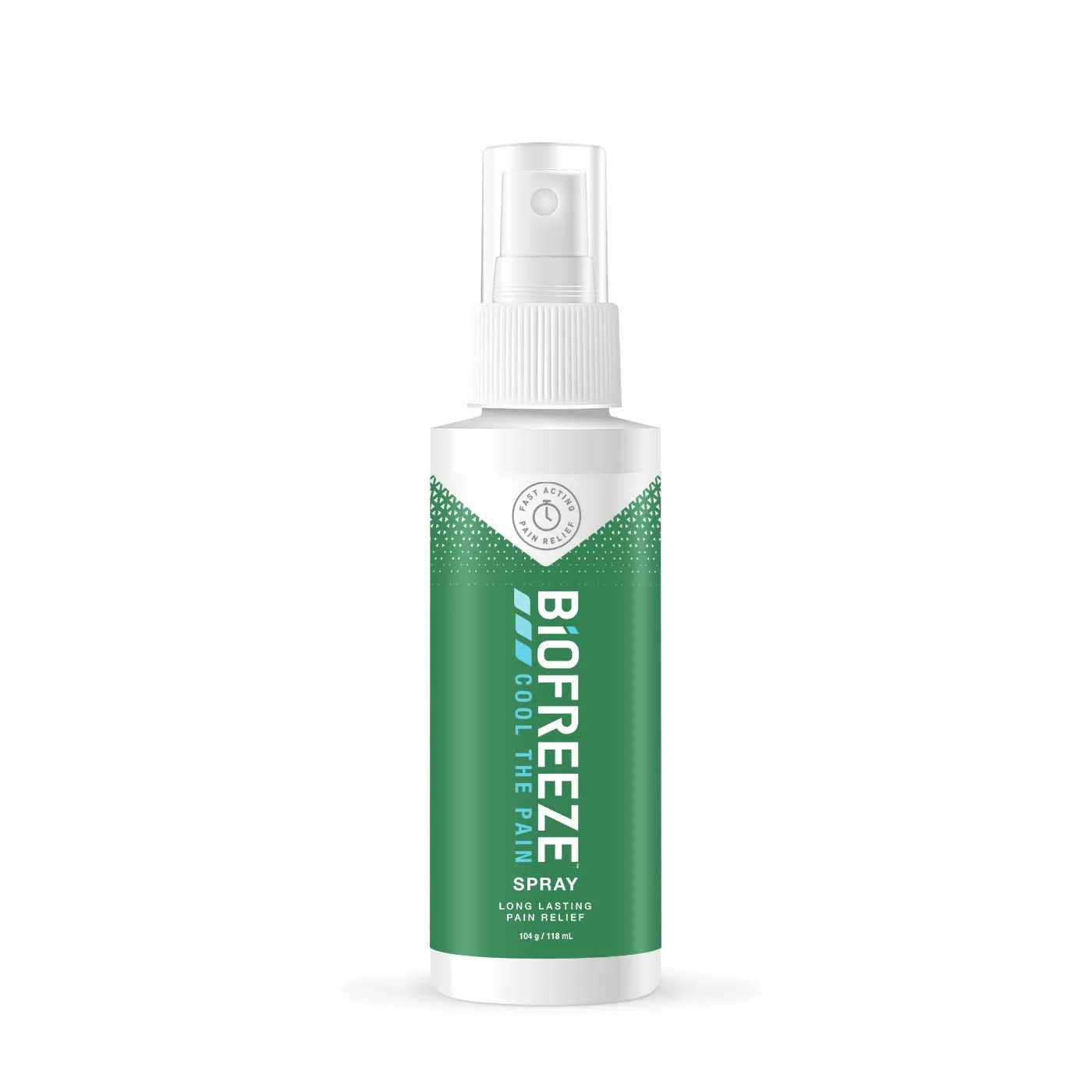 Biofreeze Pain Relieving Spray, 118 ml, Cooling Topical Analgesic, On-the-Go Use, Long Lasting, Soothing, Targeted Pain Relief, Cold Therapy for Athletes, Fast Acting for Muscle, Joint & Back Pain 118ml Pack of 1