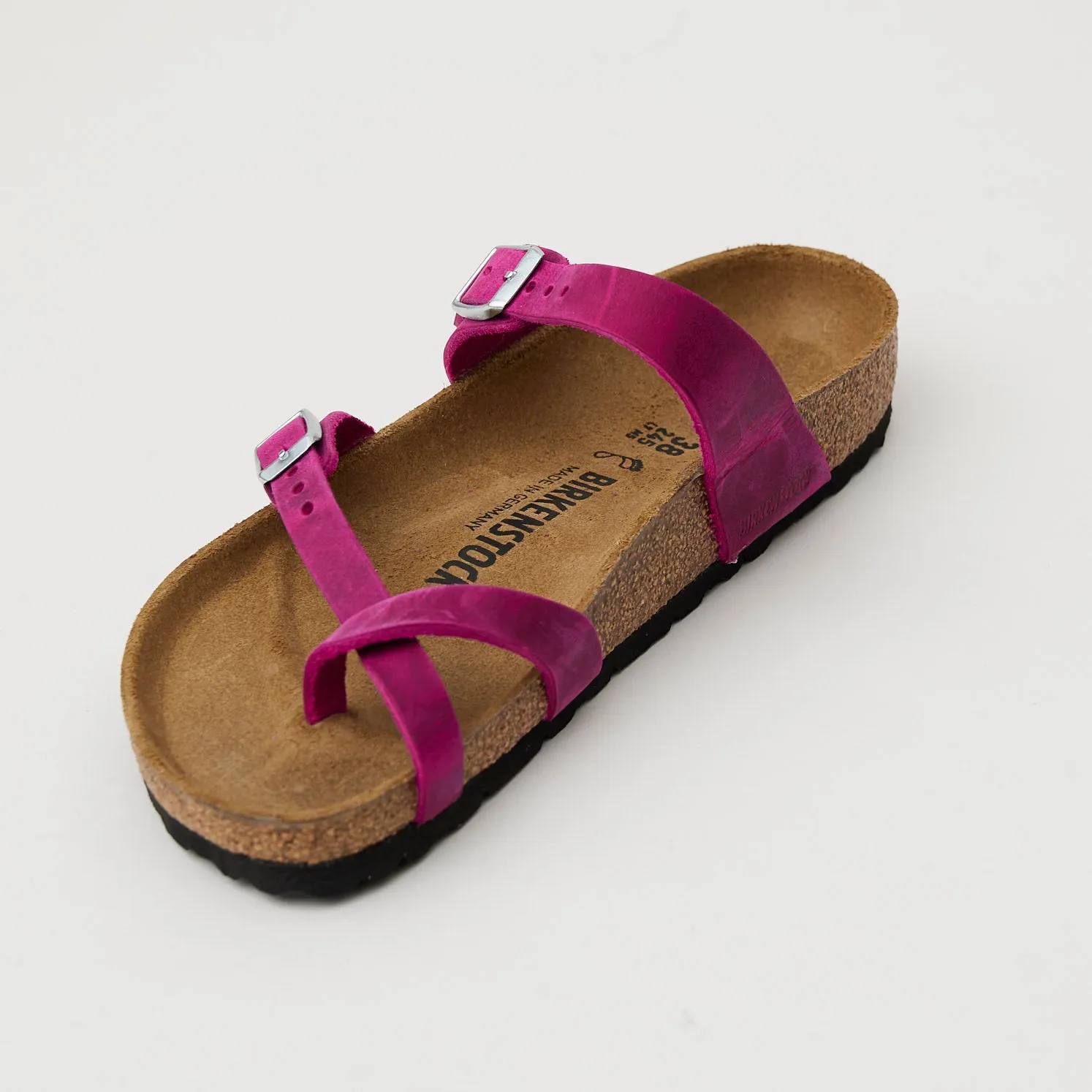 Birkenstock Fuchsia Oiled Leather Mayari Sandals