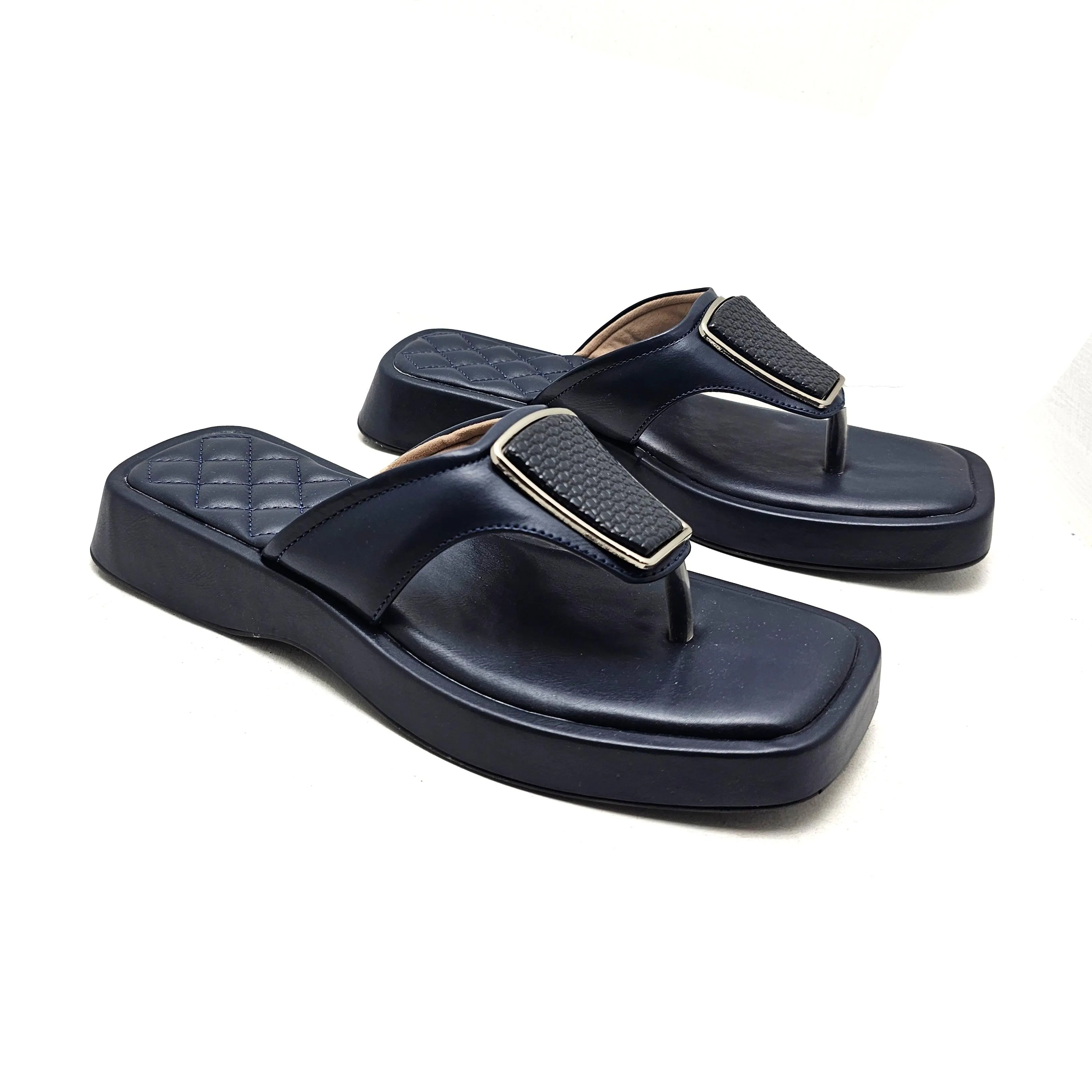 Blue Pu Chappal