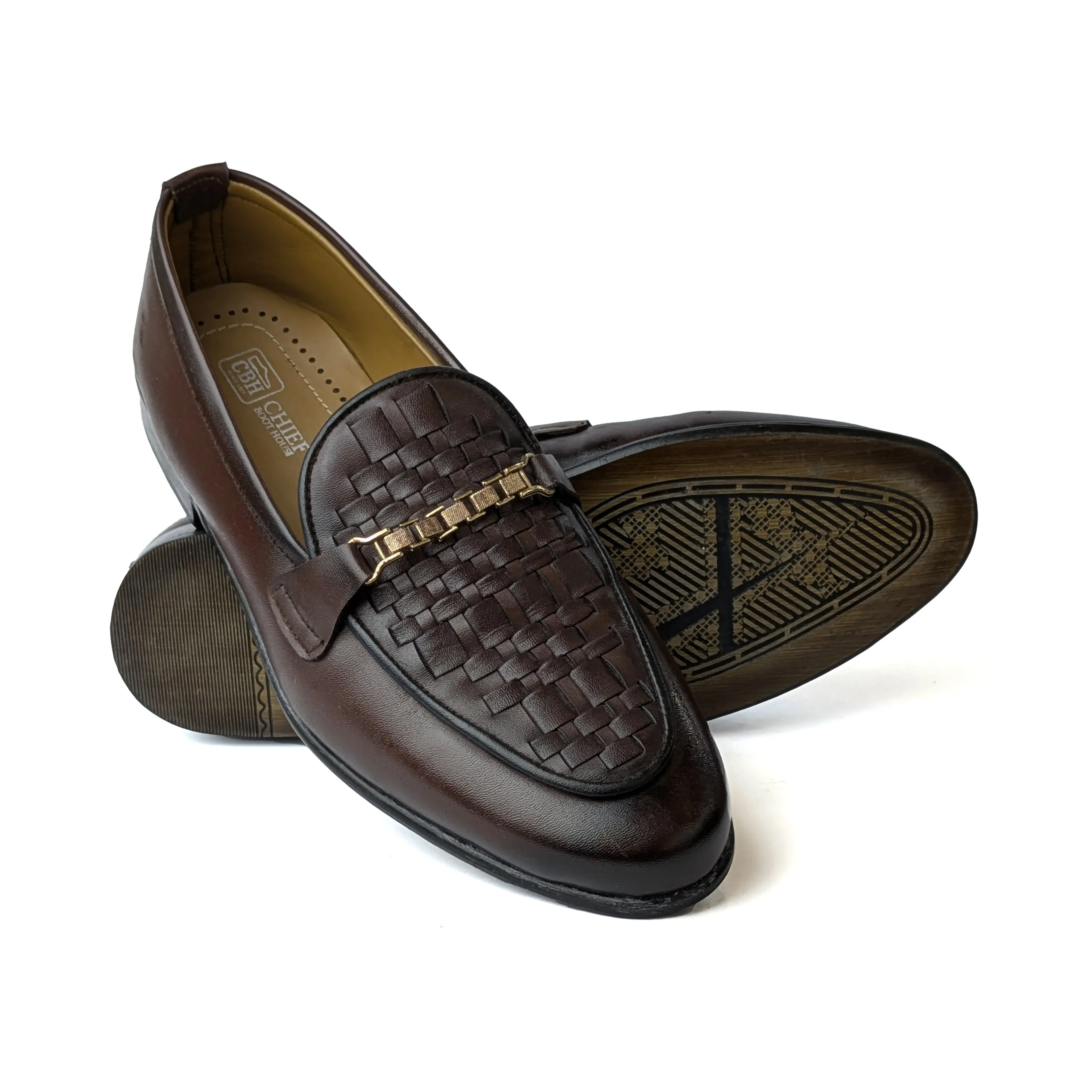 Brown Formal Slip On
