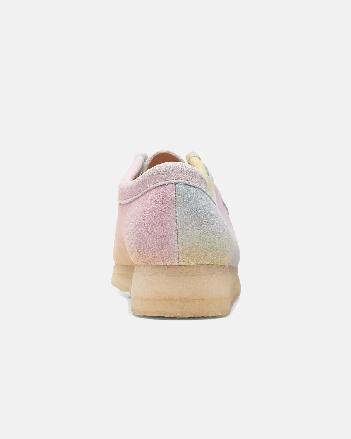 CLARKS ORIGINALS WOMENS WALLABEE SHOES WHITE BLUE