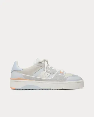 Clay Off White / Light Blue Low Top Sneakers