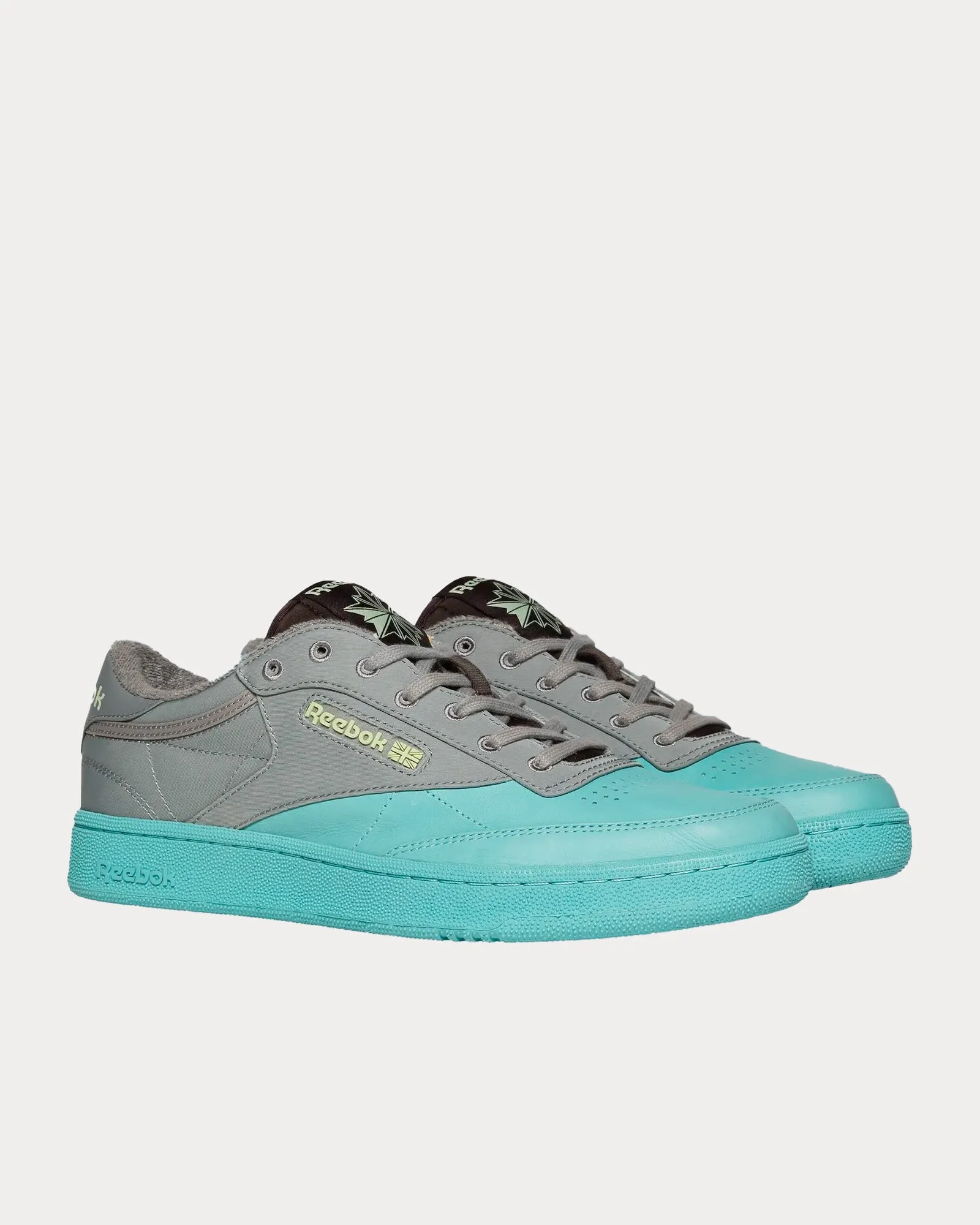 Club C Two Tone Light Blue / Light Grey Low Top Sneakers