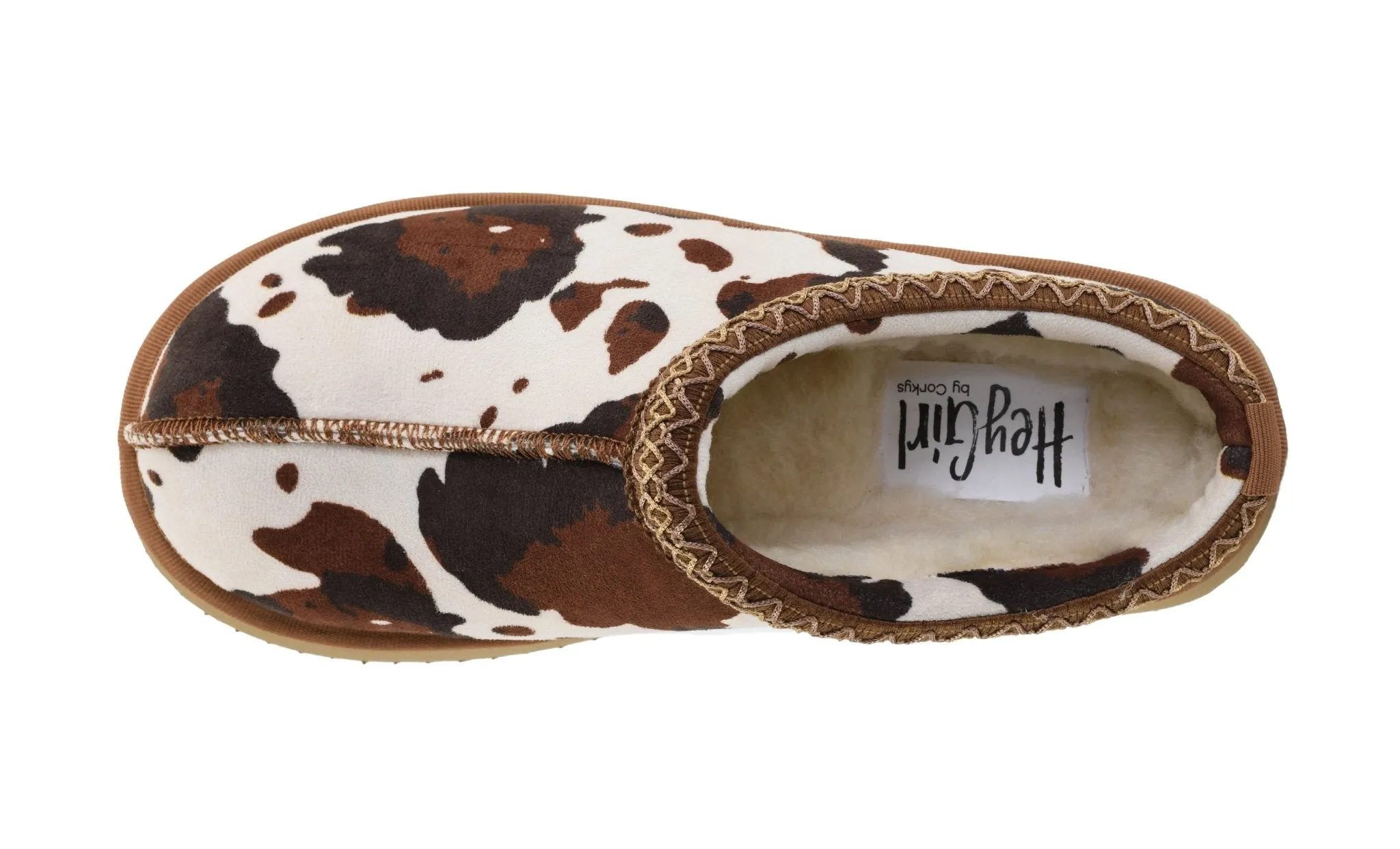 Corky's Footwear Pillow Talk Slipper Slip-on Shoe - Brown Cow