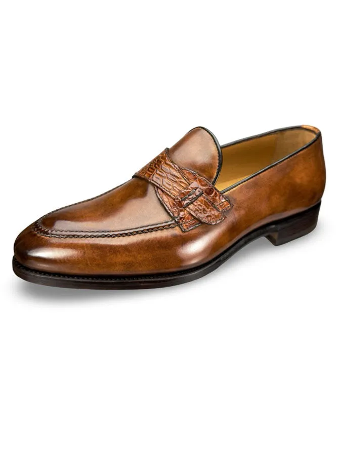 Costiera Alligator Strap Loafer