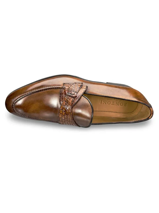 Costiera Alligator Strap Loafer