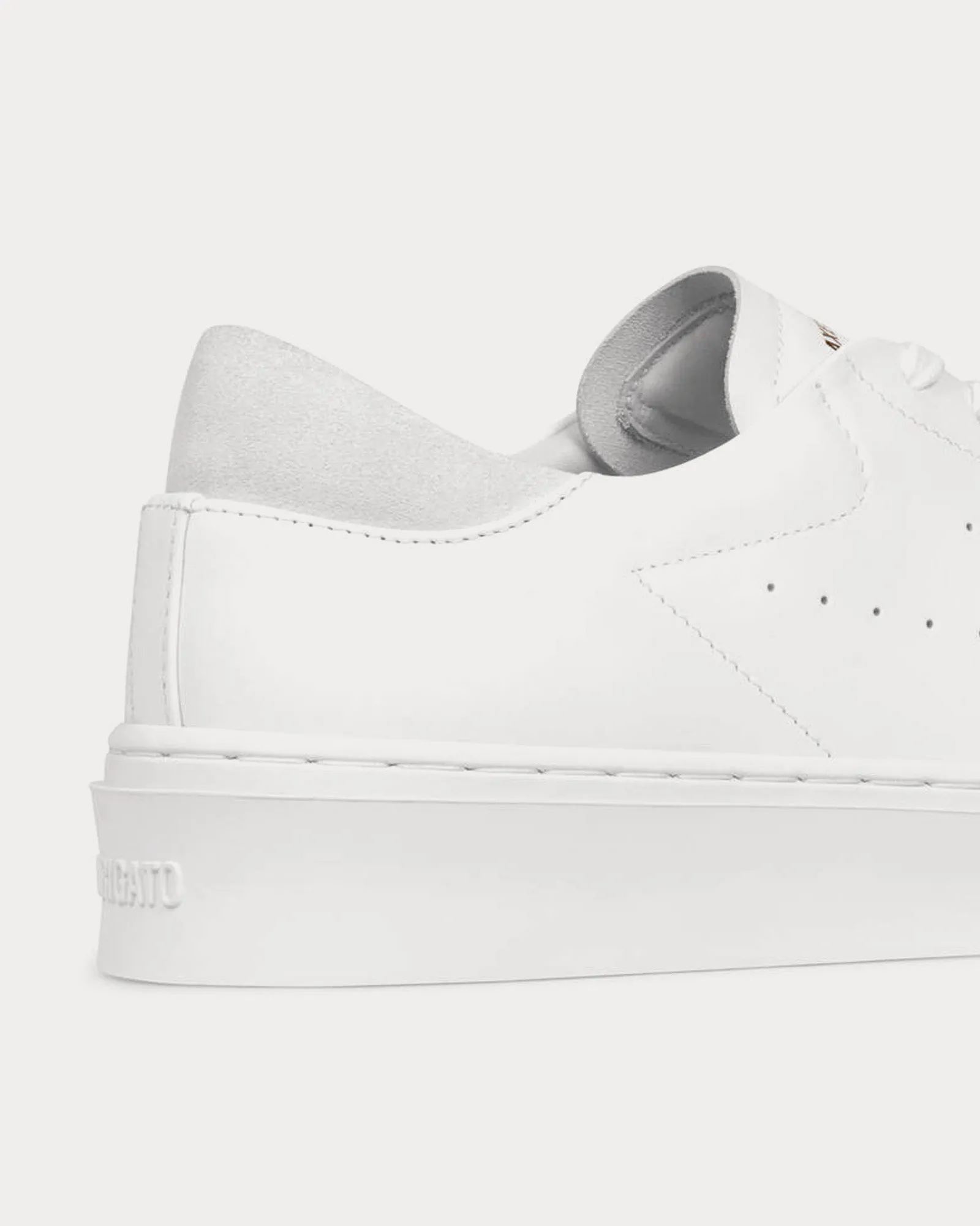 Court Leather White / Light Grey Low Top Sneakers