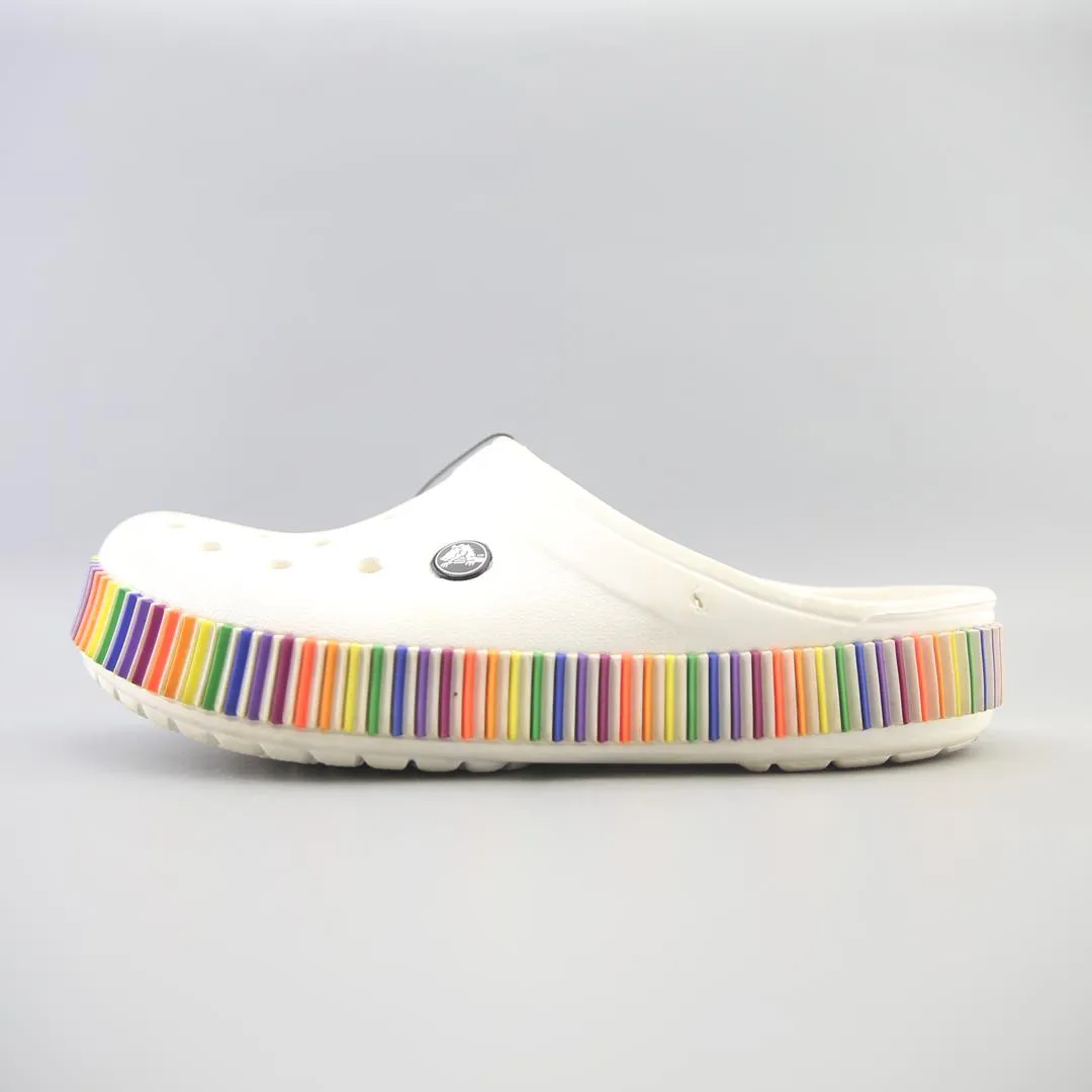 CROCS RAINBOW GLITTER CLOG