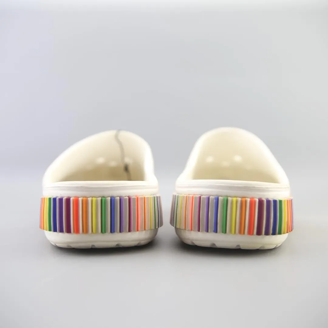 CROCS RAINBOW GLITTER CLOG