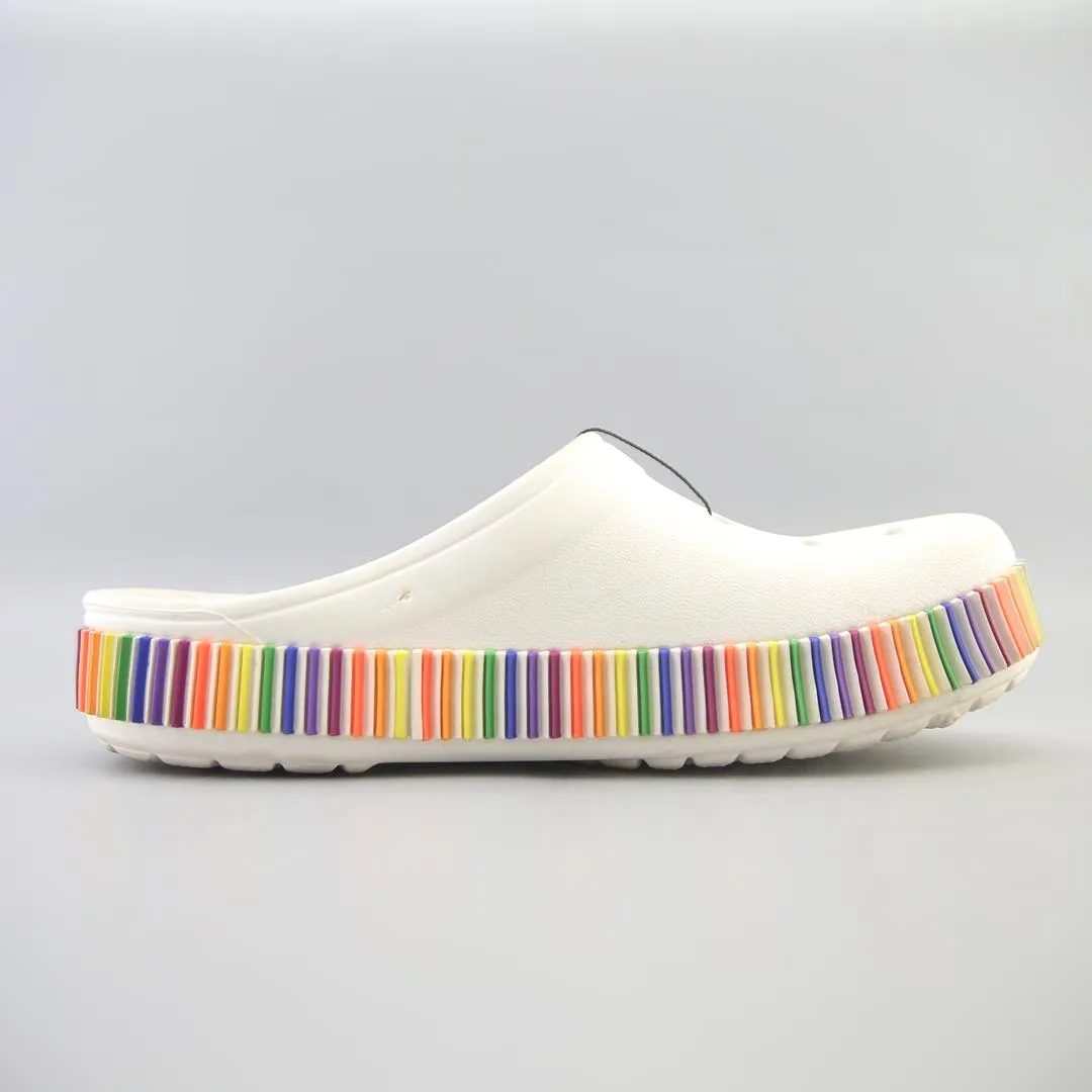 CROCS RAINBOW GLITTER CLOG