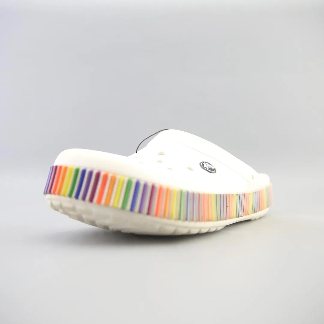 CROCS RAINBOW GLITTER CLOG