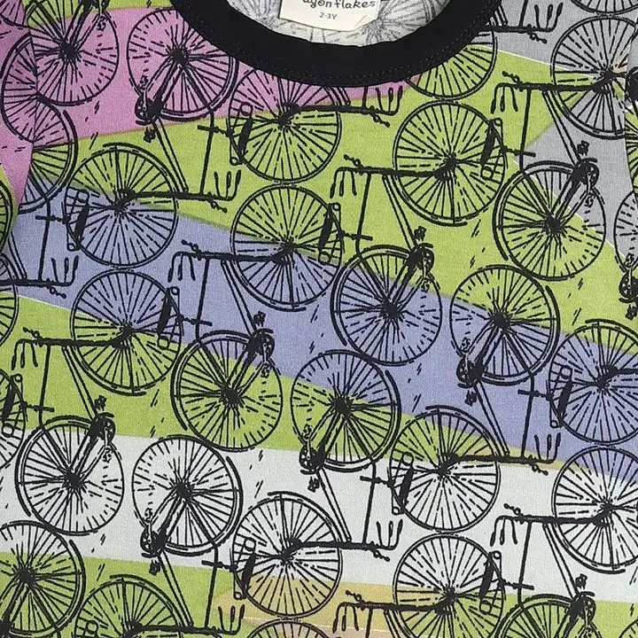 Cycle Printed Half Sleeves Set