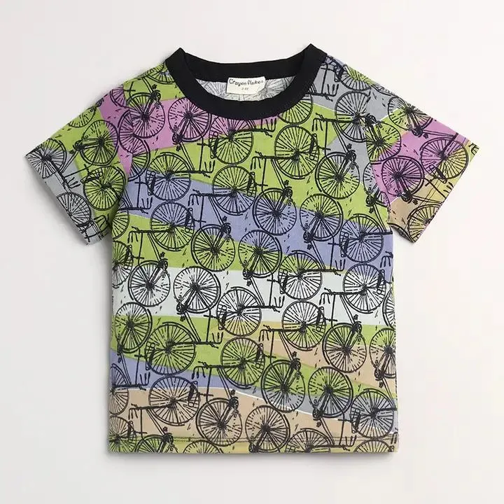 Cycle Printed Half Sleeves Set