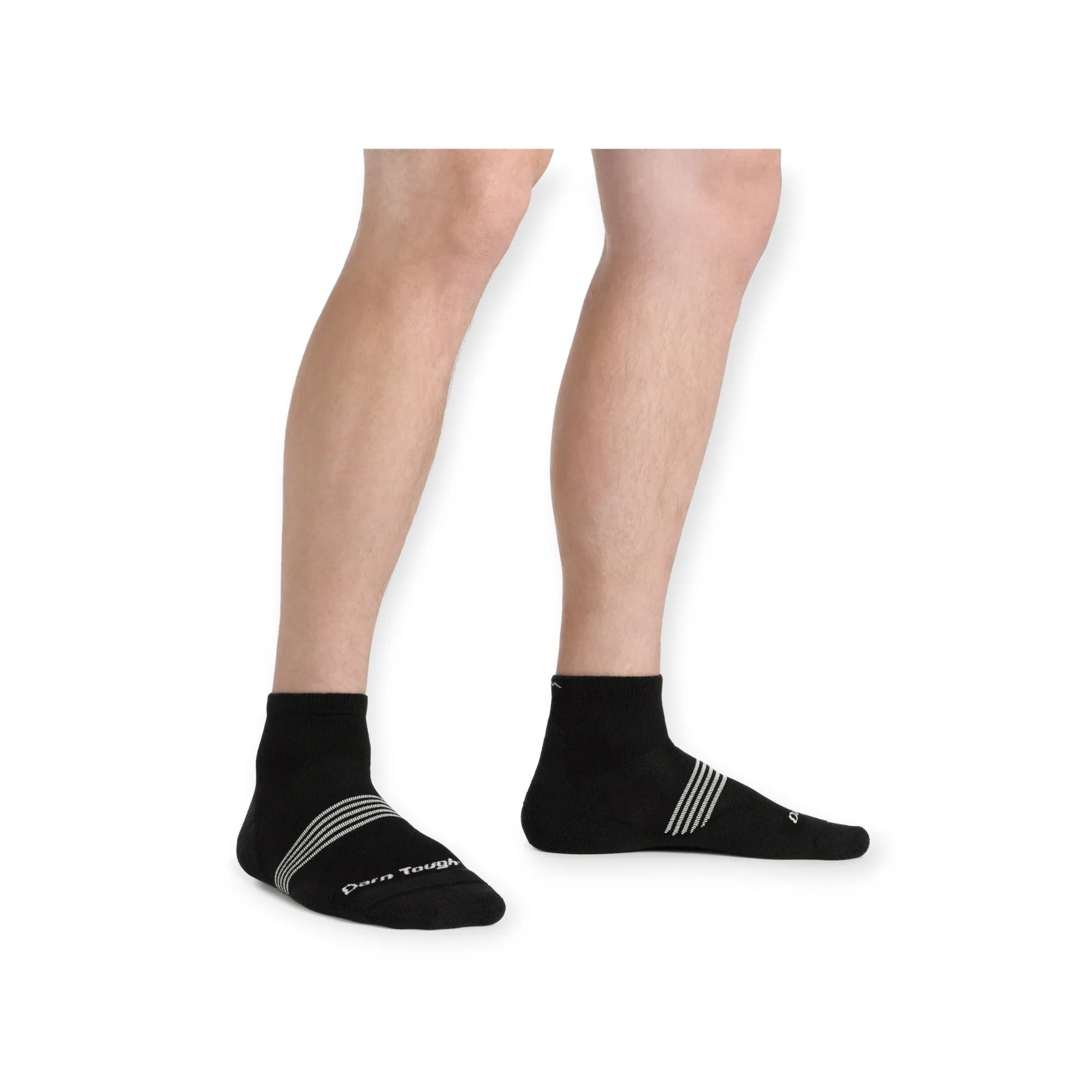 Darn Tough Men's Element Quarter Lightweight w' Cushion Running Socks