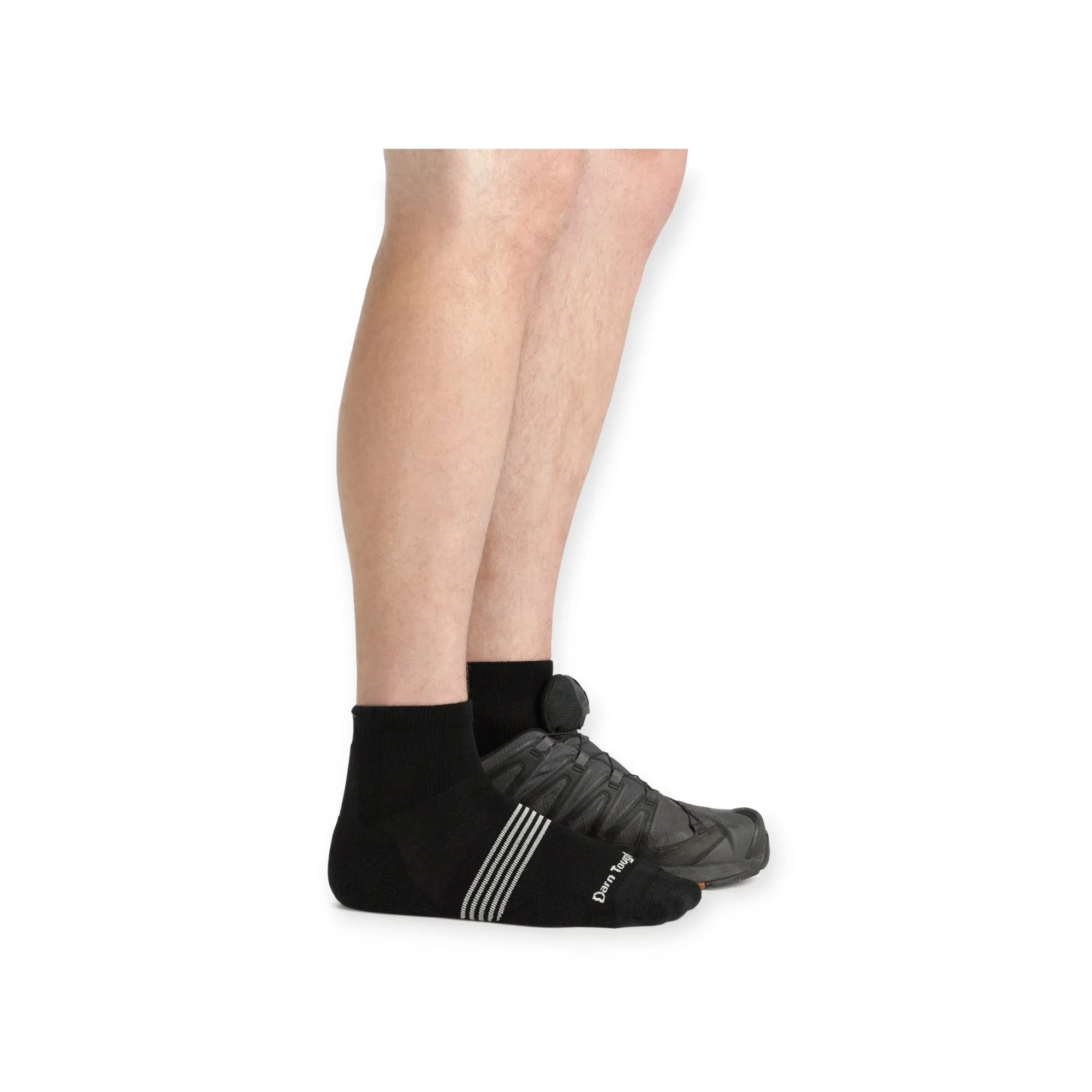Darn Tough Men's Element Quarter Lightweight w' Cushion Running Socks