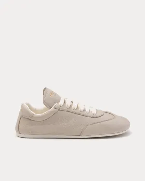 Deer Leather Pumice Stone Low Top Sneakers
