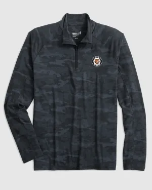 Detroit Tigers Patton Performance Camo 1/4 Zip - Cooperstown Logo