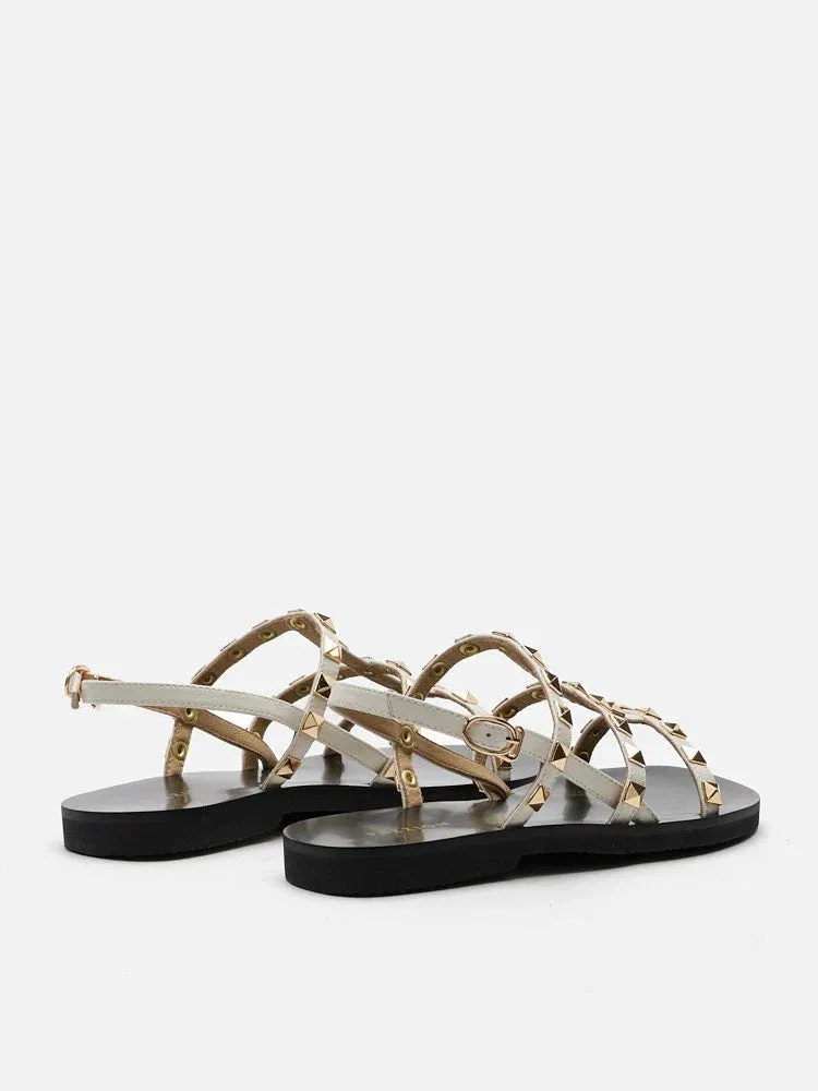Diane Studded Slingback Slides