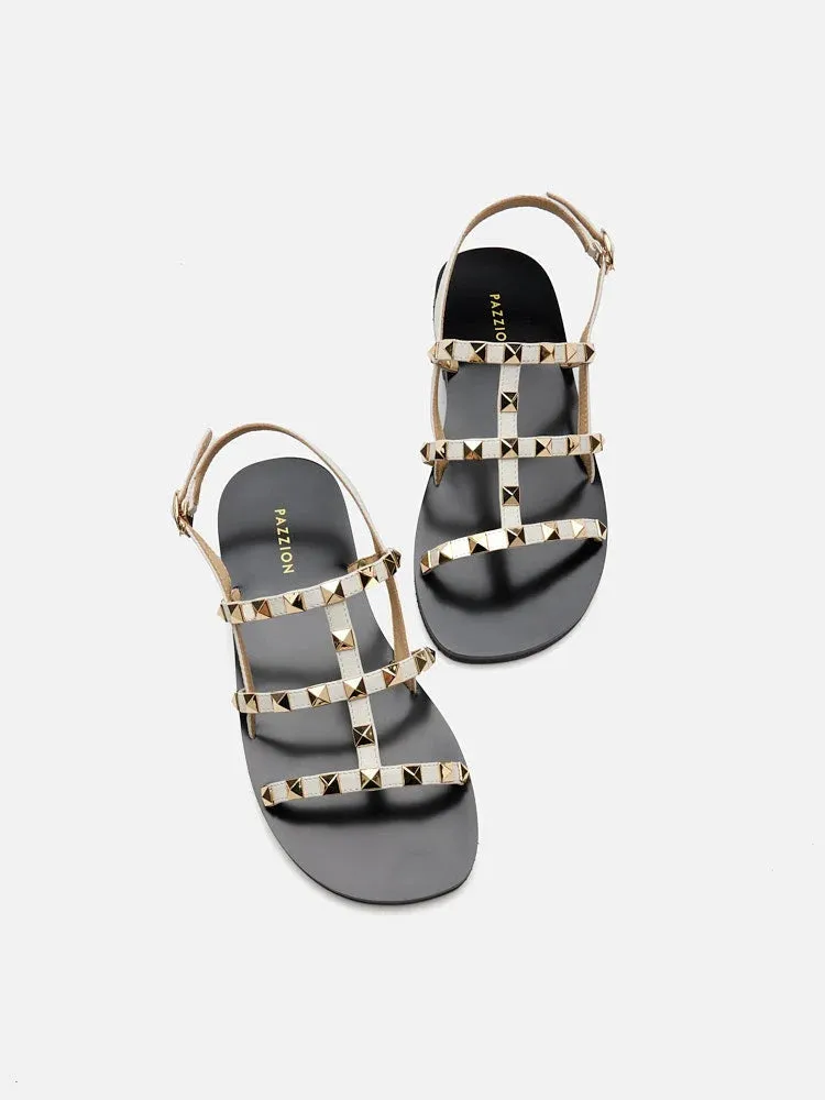Diane Studded Slingback Slides