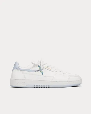 Dice Lo Bee Bird White / Light Blue Low Top Sneakers