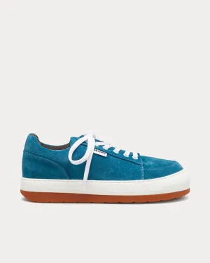 Dreamy Suede Light Blue Low Top Sneakers