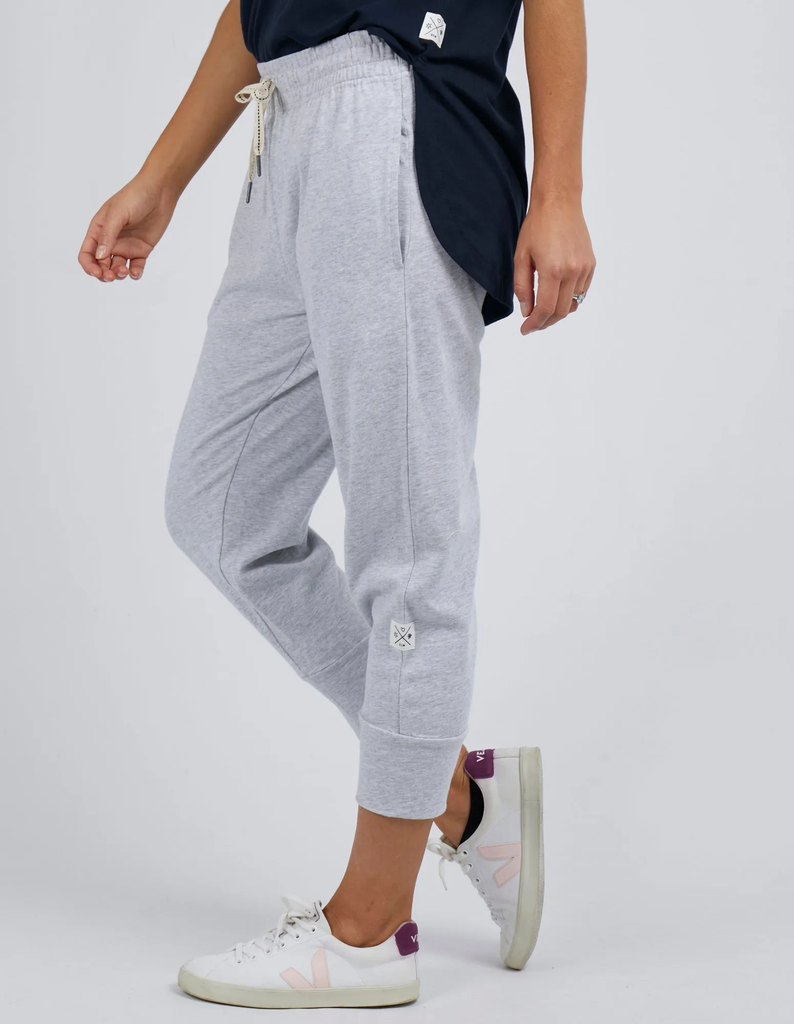 Elm Fundamental Brunch Pant Grey Marle