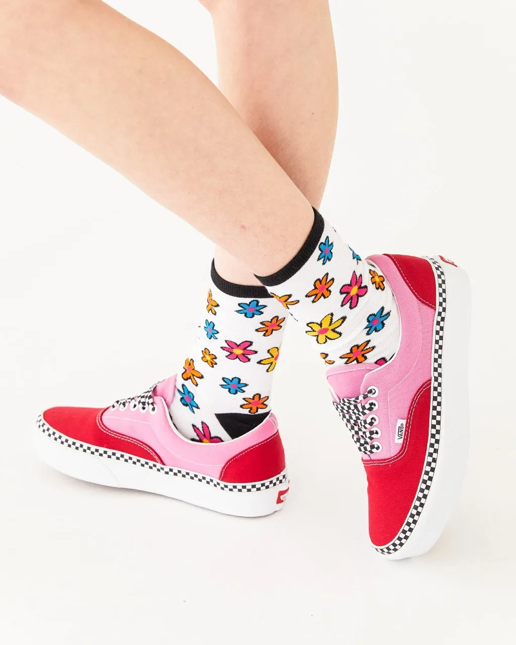 Era Platform Shoes - Chili Pepper/Fuchsia Pink