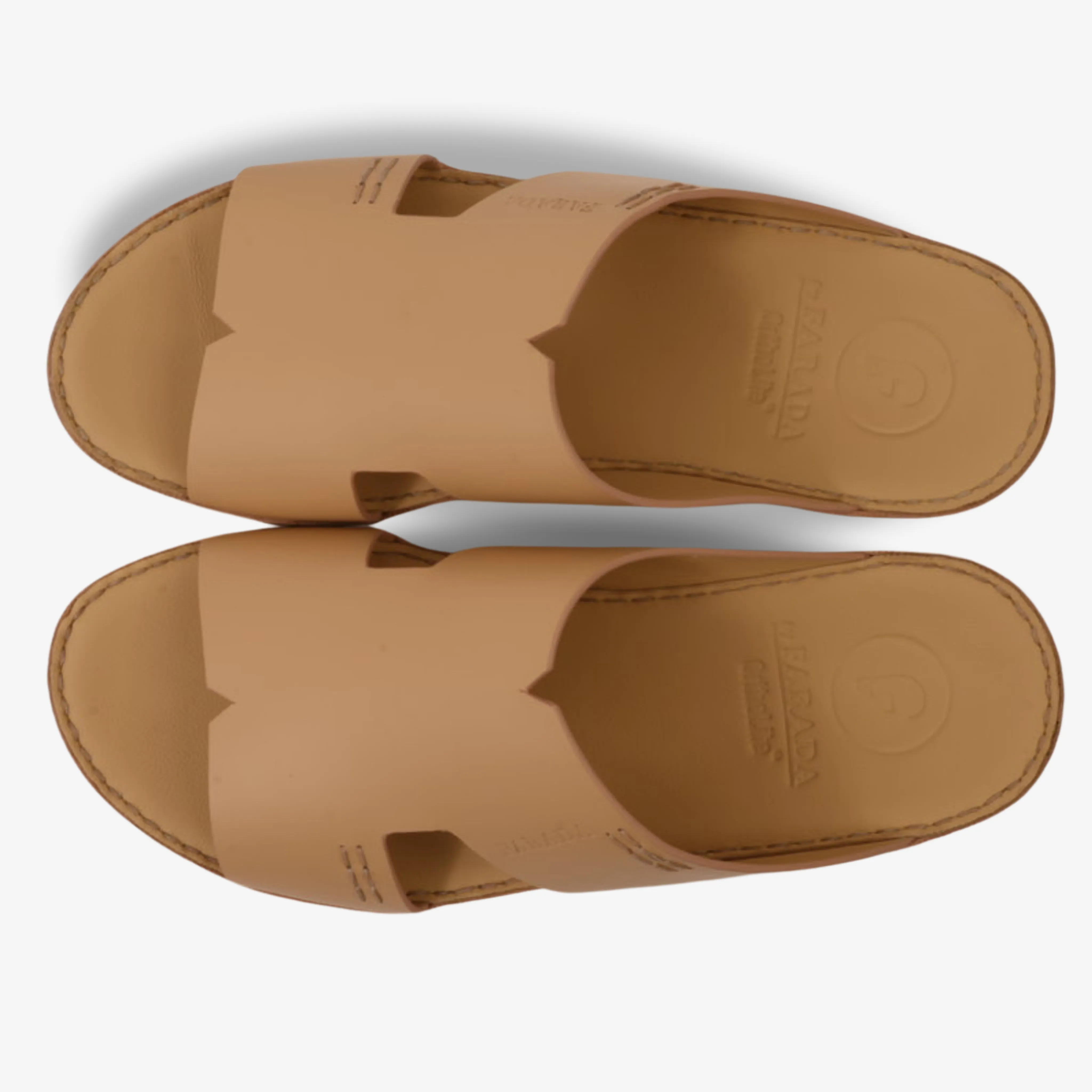 FARADA CLASSIC MENS LEATHER SANDALS SUNSET