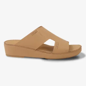 FARADA CLASSIC MENS LEATHER SANDALS SUNSET