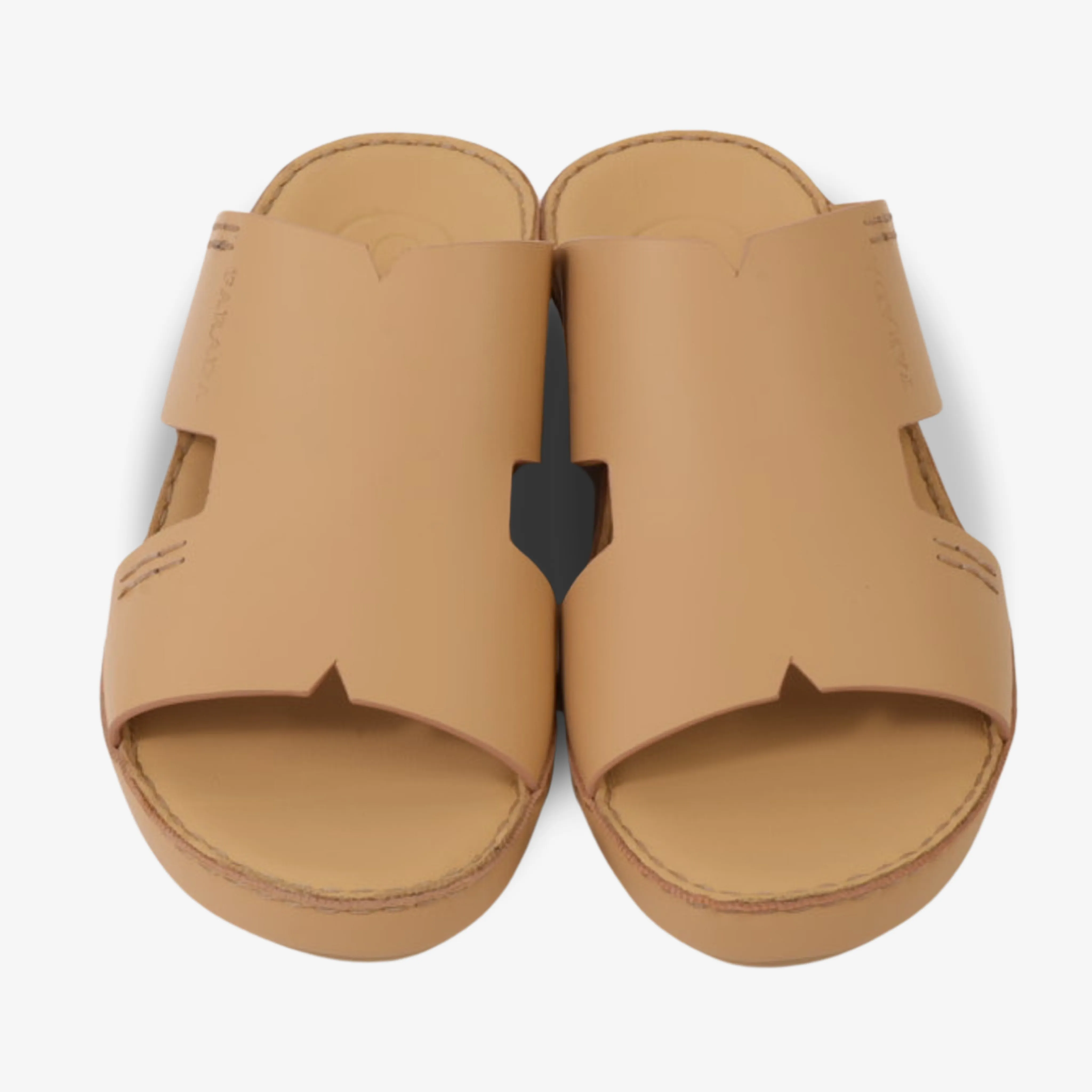 FARADA CLASSIC MENS LEATHER SANDALS SUNSET