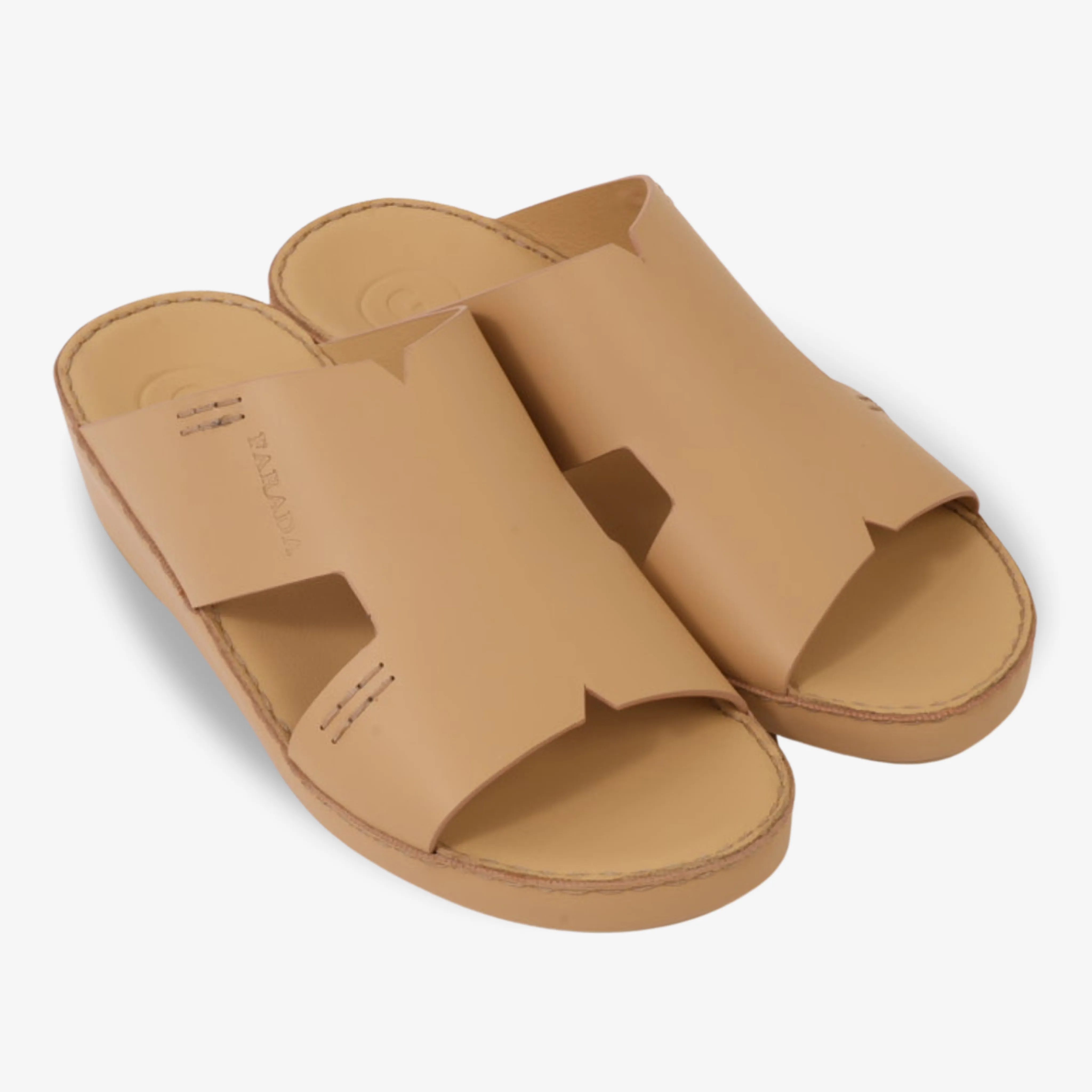 FARADA CLASSIC MENS LEATHER SANDALS SUNSET