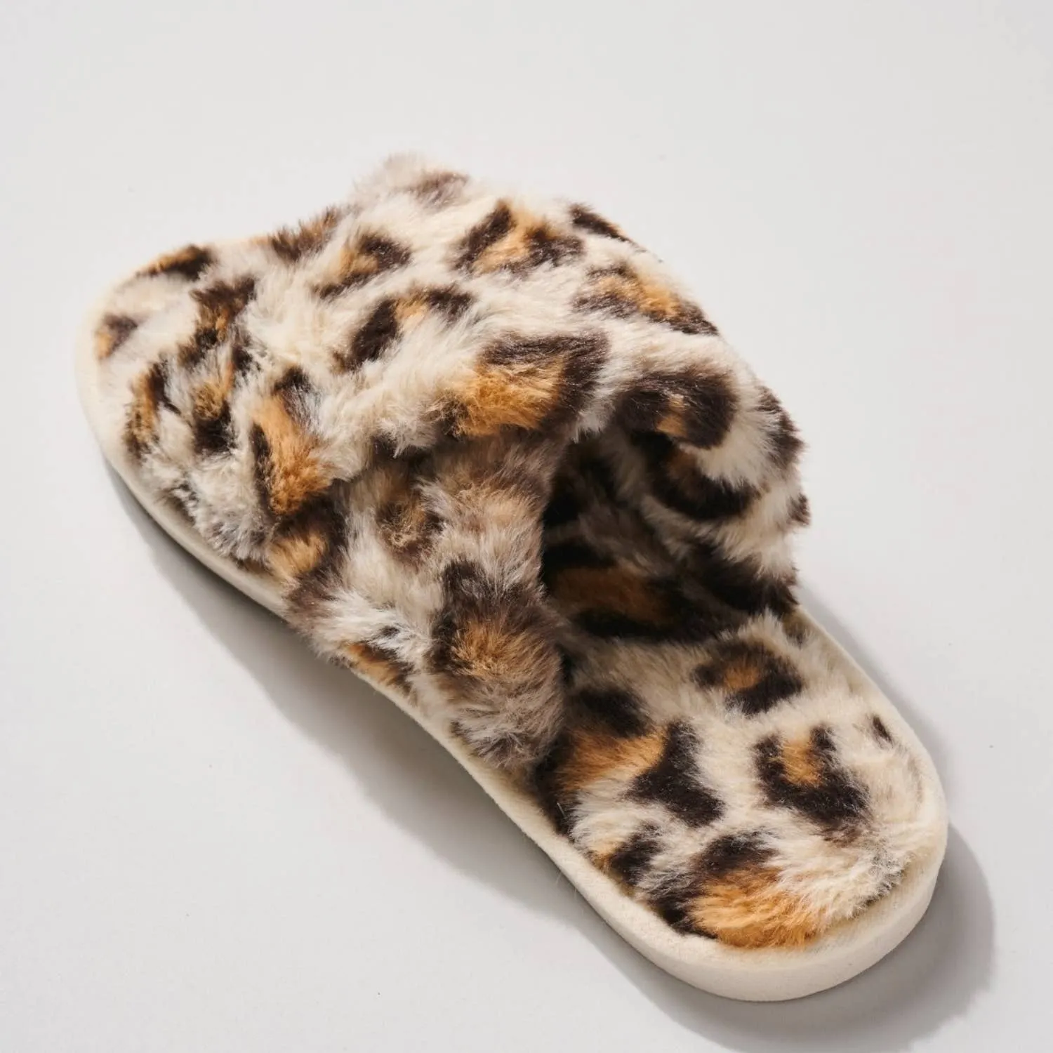 Faux Fur Slippers