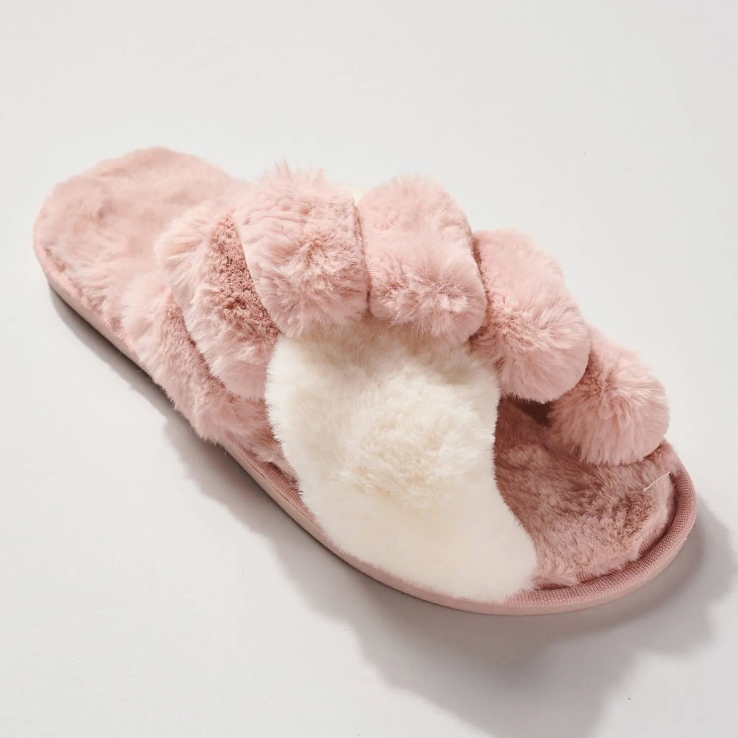 Faux Fur Slippers