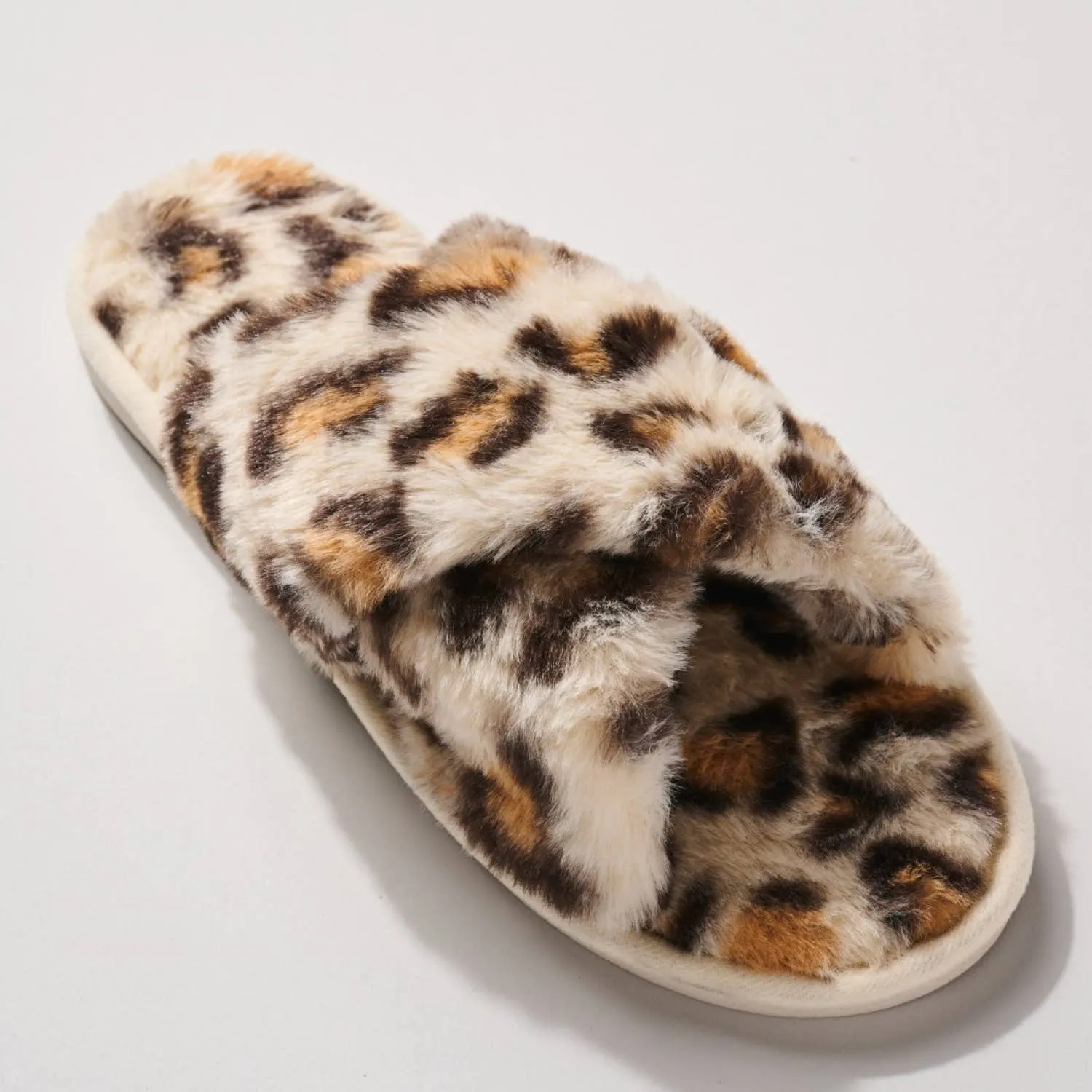 Faux Fur Slippers
