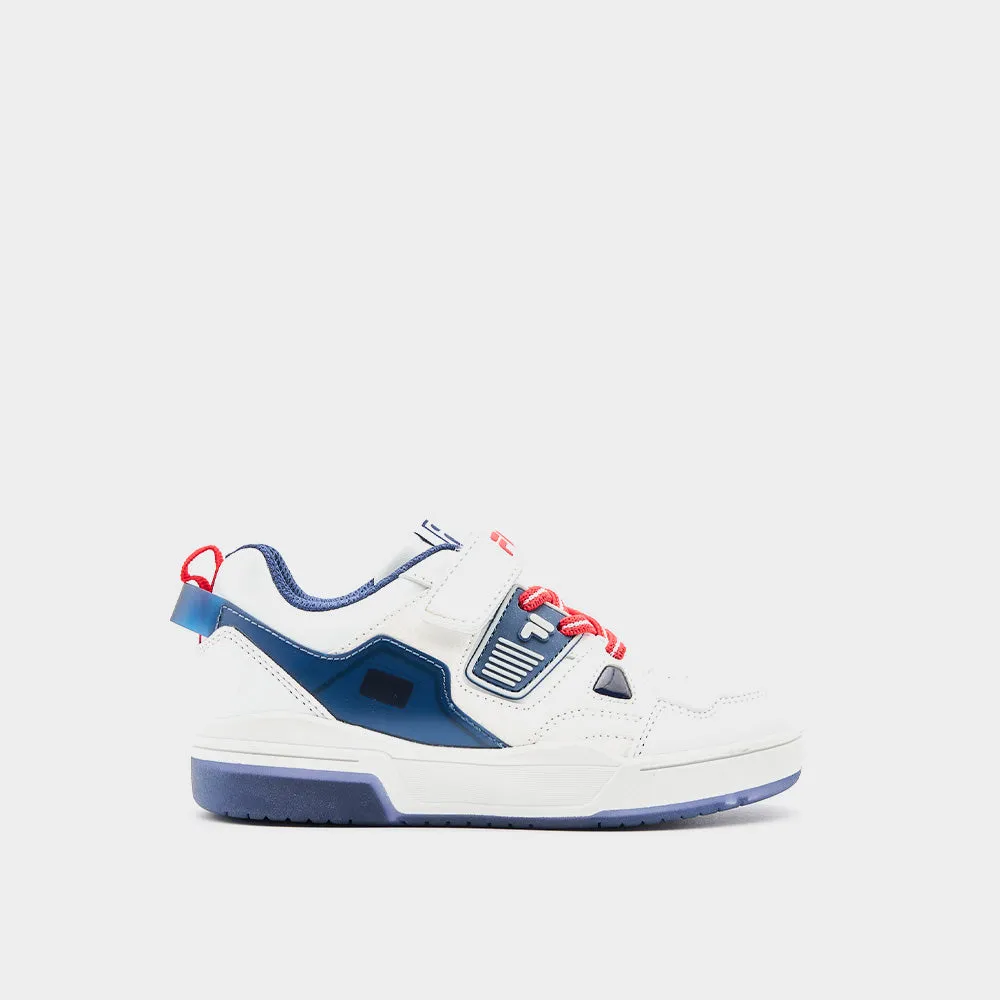Fila Infants Em Lights Sneaker White/blue _ 183008 _ White